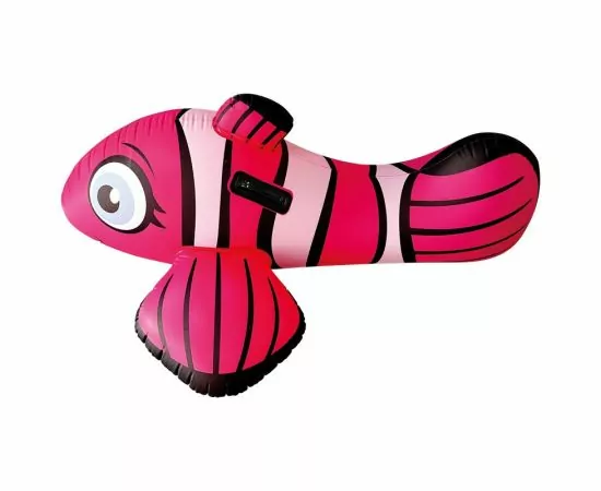 853755 - Игрушка надувная для катания Рыба-клоун IG-55 115*98*65см 993155 (1)