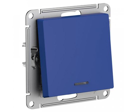 852236 - Systeme Electric AtlasDesign мех. выкл. СУ 1 кл. аквамарин (пл.осн., инд.) ATN001113 (5!) (1)