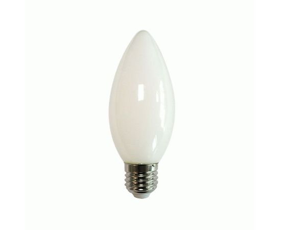 856172 - Volpe C35 свеча E27 6W(600lm) 3000K 2K матовая 98x35 LED-C35-6W/3000K/E27/FR/SLF (1)