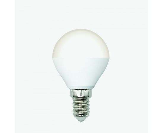 856209 - Volpe G45 шар E14 6W(600lm) 3000K 2K матовая LED-G45-6W/3000K/E14/FR/SLS (1)