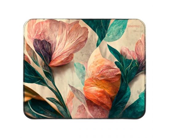 856675 - Коврик для мыши Smartbuy Flowers S-size (SBMP-107-FL)/50 (1)