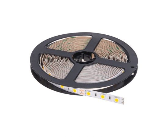 856955 - REXANT LAMPER LED-лента св/д 5м 12V 14,4Вт/м 60LED/м IP23 2700K 720Lm/m (цена за бухту) 141-2025 (1)