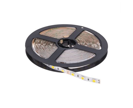 856956 - REXANT LAMPER LED-лента св/д 5м 12V 14,4Вт/м 60LED/м IP23 4000K 720Lm/m(цена за бухту) 141-2026 (1)