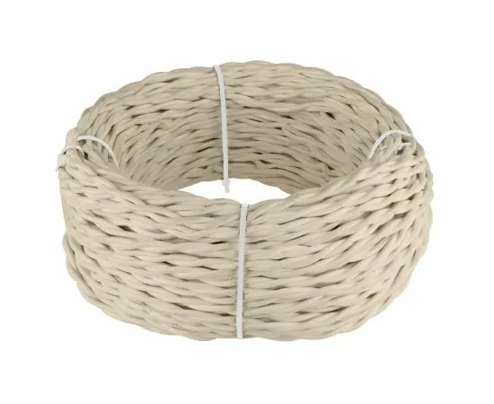 858178 - Werkel РЕТРО-провод витой 3х1,5 (песочный) (бухта 20м цена за метр) W6453246 a051402 (1)