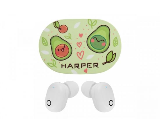 859471 - Наушники HARPER HB-533 avocado (white) H00003103 (1)