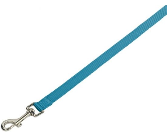 860091 - Поводок для собак NOBBY CLASSIC 20мм*120 см нейлон голубой 85395 (1)
