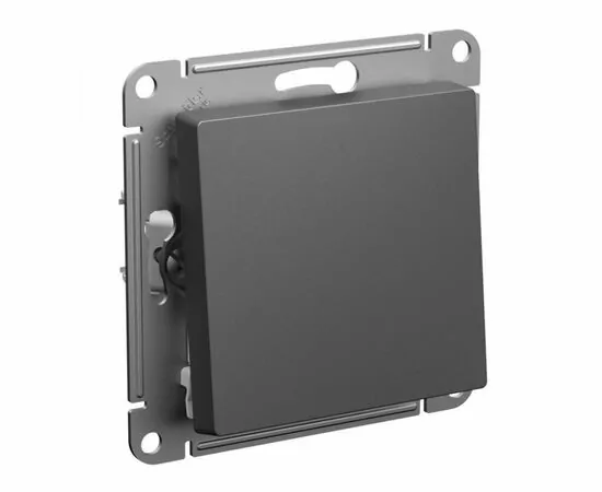 859735 - Systeme Electric AtlasDesign мех. выкл. (перекл. проходной) СУ 1 кл. БАЗАЛЬТ ATN001461 (5!) (1)