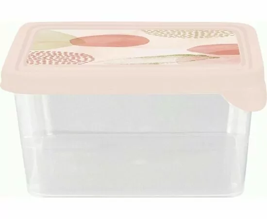 872149 - Контейнер для продуктов Pastel 0,45л квадратный PT143111591 Plast Team (1)