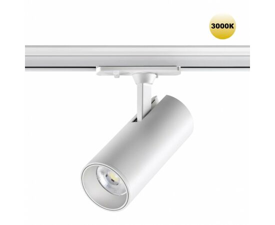 872688 - NOVOTECH 359155 PORT NT23 000 бел св-к трек. одноф. двухж. IP20 LED 24W 220V 3000К 2300lm SELENE (1)