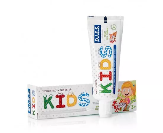 651370 - Зубная паста для детей от 3 лет Фруктовый рожок 35мл. D.I.E.S. (2!) (1)
