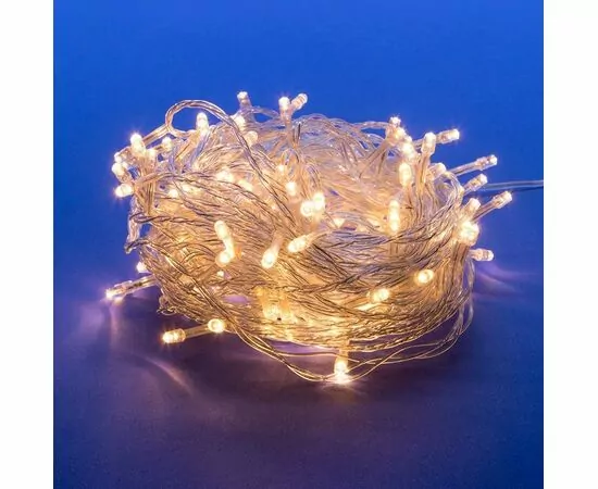 868186 - Uniel Гирлянда-нить св/д, 9W 25м 225 LED провод прозрач ULD-S2500-225/STK WARM WHITE IP20 (1)