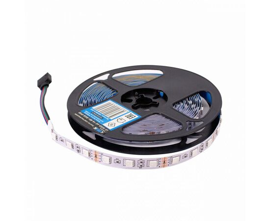 870291 - LEEK лента св/д 24V 14,4W/m (600lm) 3M 60led/m IP20 RGB интерьер 5м LE 5050-60 LE010623-007 (1)