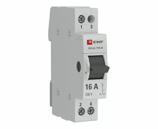 871454 - EKF PROxima переключатель трехпозиционный (рубильник) 1P 16А AC TPS116 (1)