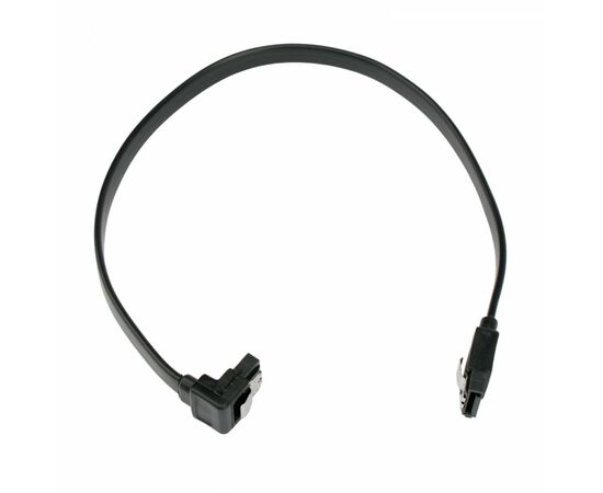 867213 - Кабель интерфейсный SATA Cablexpert, Sata3 7pin/7pin, мет.защелка, 30см,черный, пакет (1)