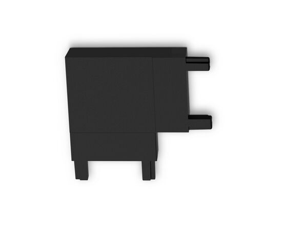 864538 - Ambrella Коннектор угловой для накл. шинопровода Magnetic Ultra Slim GV1116 черн. 36x36x6 (1)