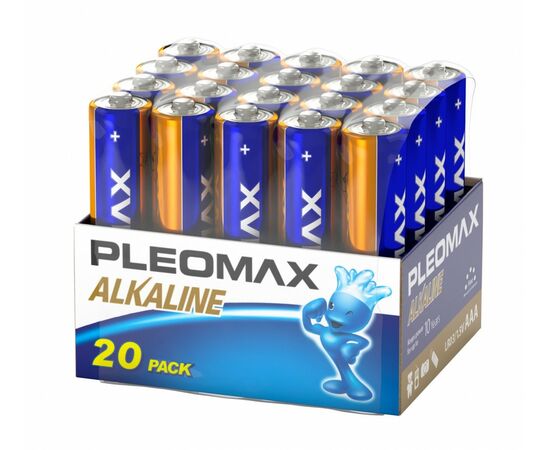 864916 - Э/п Pleomax LR03/286 bulk 20 Alkaline (20/480/20160) 59832 (1)