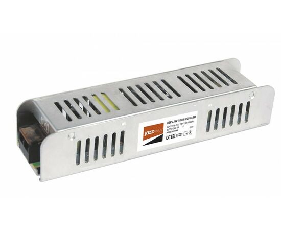 865520 - Jazzway Драйвер BSPS 24V 10,00A=240W IP20 3 г.гар. 222x68x40 .5024250 (1)