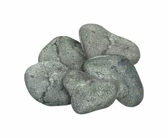 867176 - Камень Серпентинит, обвалованный, средний (70-140мм), 10кг/коробка 33714, Банные штучки (1)