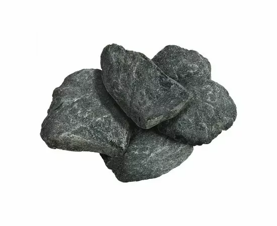 867177 - Камень Пироксенит, колотый, средний (70-140мм), 10кг/коробка 33715, Банные штучки (1)