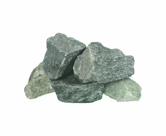 867178 - Камень Хакасский жадеит, колотый, средний (70-140мм), 10кг/коробка 33717, Банные штучки (1)