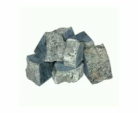 877512 - Камень Нефрит, колото-пиленный, средний (70-140мм), 10кг/коробка 33720 Банные штучки (1)