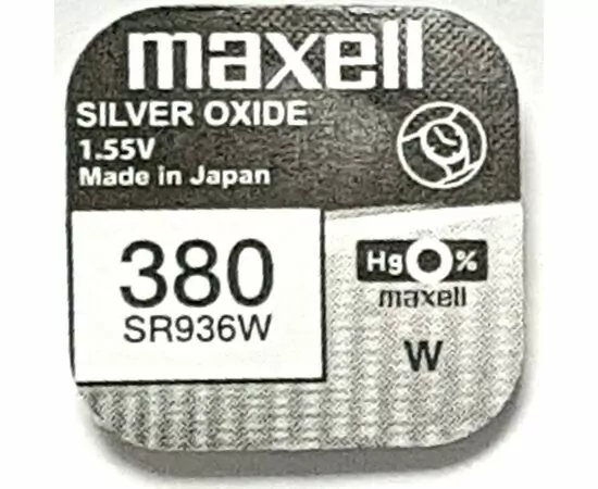579447 - Элемент питания Maxell 380/394 (SR936W) /G9 BL1 (1)