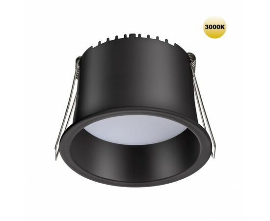 871696 - NOVOTECH 359235 SPOT NT23 000 черн св-к встр.св/д IP20 LED 9W 220V 540lm 3000К TRAN (1)