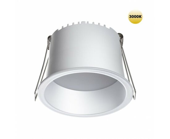 871697 - NOVOTECH 359234 SPOT NT23 000 бел св-к встр.св/д IP20 LED 9W 220V 540lm 3000К TRAN (1)