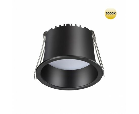 871698 - NOVOTECH 359233 SPOT NT23 000 черн св-к встр.св/д IP20 LED 6W 220V 360lm 3000К TRAN (1)