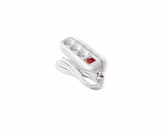 240800 - UNIVersal сет. удлинитель ПВС 3х1 3роз.  7м 10А земля, выкл. (корпус ABS) S-303 1988 (2)