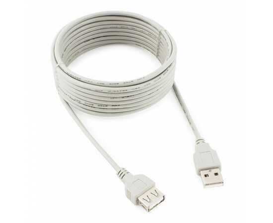 880140 - Кабель удлинит. USB (A)шт. - USB 2.0 USB (А)шт. Cablexpert AM/AF, медь, 4.5м, пакет 21415 (1)