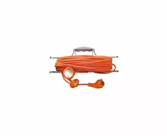241687 - UNIVersal силовой удлинитель на рамке ПВС 3х0.75 1роз. 10м 10А земля,  с загл. УШ-10 IP54 (2)