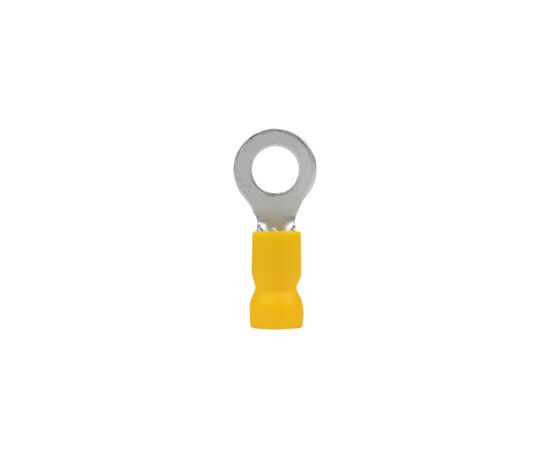 424349 - EKF Наконечник кольцевой изол. НКИ 6.0-6 желтый (уп.50шт, цена за уп) nki-5.5-6n (4)