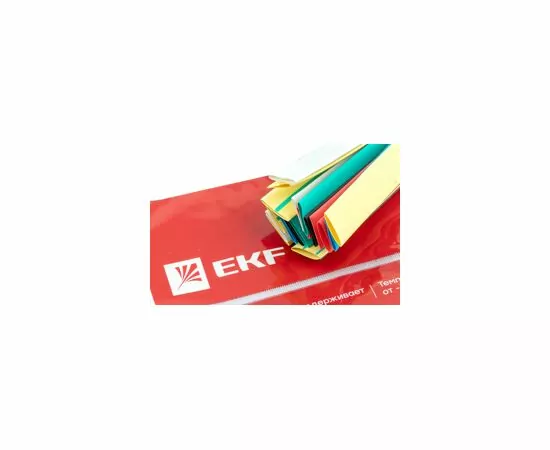 460284 - EKF Набор термоус. трубка ТУТ 8/4 7 цветов по 3шт. 100мм (цена за 1уп.) tut-n-8 (10)