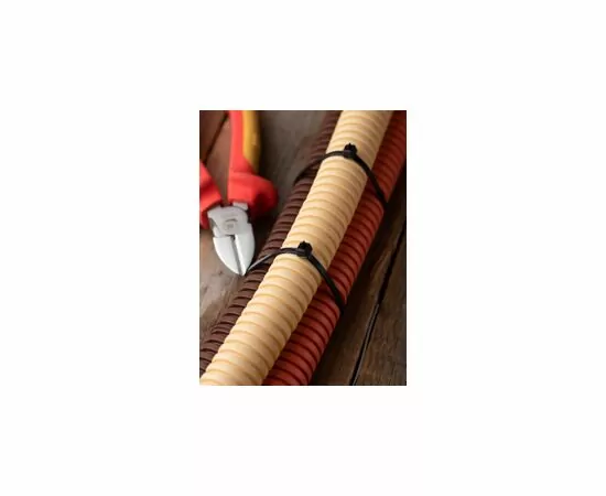 460631 - EKF хомут нейлон черный 3,6х370 (уп. 100шт, цена за 1уп) Basic plc-cb-3.6x370 (6)