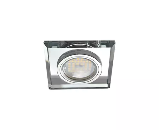 540765 - Ecola DL1651 MR16 GU5.3 св-к Квадрат Стекло Хром/Хром 25x90x90 FC1651EFF (10!) (2)