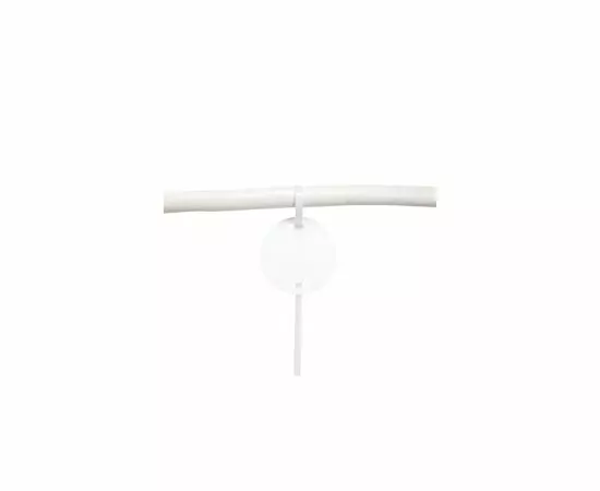 578517 - EKF бирка маркировочная У-135, КРУГ, 55мм, белый (уп.100шт, цена за уп) mt-135-r (6)