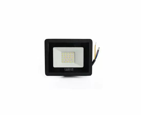 619381 - Saffit прожектор св/д 30W(2700lm) 2835SMD 6400K 6K 100х30х120 черный SFL90-30 IP65 55065 (3)