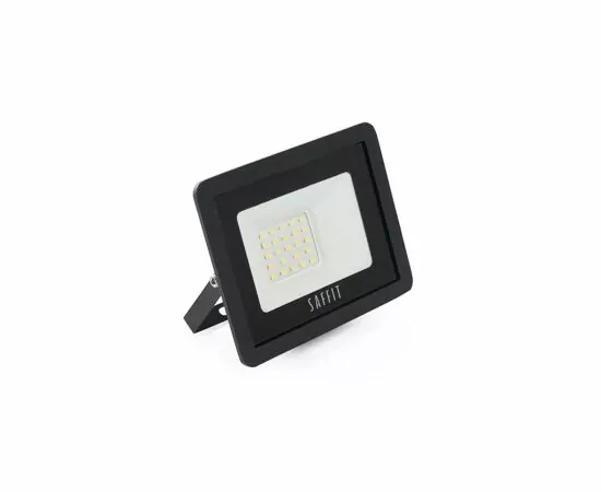 619381 - Saffit прожектор св/д 30W(2700lm) 2835SMD 6400K 6K 100х30х120 черный SFL90-30 IP65 55065 (2)