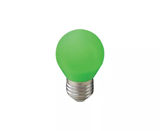 617387 - Ecola шар G45 E27 5W Зеленый матов. 77x45 K7CG50ELB (10!) (2)