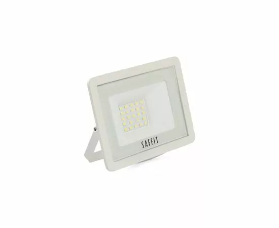 619380 - Saffit прожектор св/д 30W(2700lm) 2835SMD 6400K 6K 123х30х100 белый SFL90-30 IP65 55072 (2)