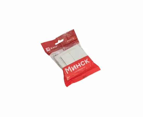 600907 - EKF Минск выкл. СУ 2кл. 10А бел. ERV10-023-10 (5)