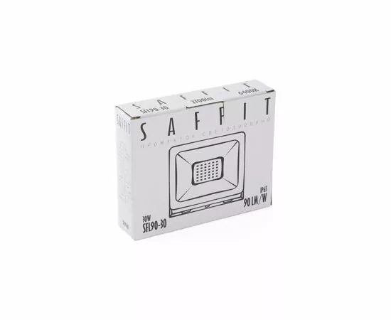 619380 - Saffit прожектор св/д 30W(2700lm) 2835SMD 6400K 6K 123х30х100 белый SFL90-30 IP65 55072 (8)
