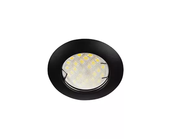 645399 - Ecola MR16 GU5.3 DL92 св-к выпуклый Черный матовый 30x80 Light FU1612EFY (200!) (2)