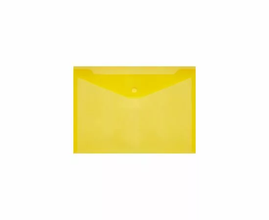 645925 - Папка конверт А4 (10шт/уп, цена за уп) с кнопкой желтый КНК180 Россия 727928 (3)