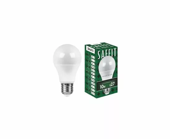 619325 - Saffit лампа ЛОН A60 E27 10W(800lm) 2700K 2K матовая 108x60  SBA6010 55004 (2)