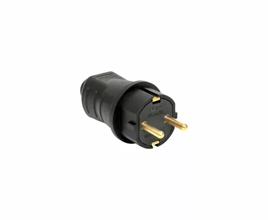 578616 - EKF Basic вилка прямая каучук 2P+PE 1x16A IP44 RPS-011-16-230-44 (2)
