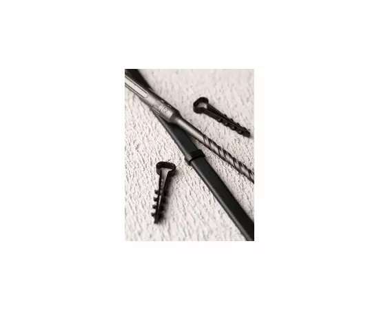 652204 - EKF дюбель-хомут нейлон черный  d5х10мм (плоск. кабель) (уп.100шт, цена за уп) plc-cd1-5x10b (9)