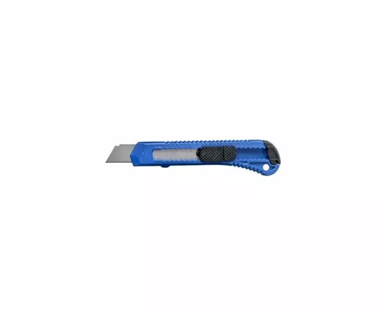 702606 - Нож канцелярский 18 мм Attache Economy  с фиксатором, полибег, цв.вассорт. Арт.882894 (7)