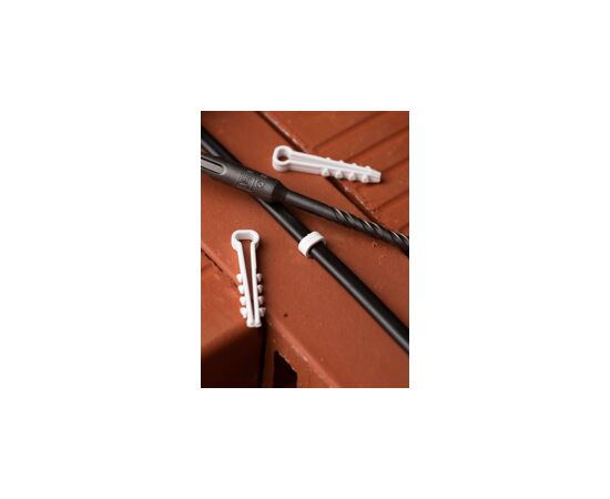 652211 - EKF Дюбель-хомут (5х10 мм) для плоского кабеля белый (10 шт.) plc-cd-5x10w-r (9)